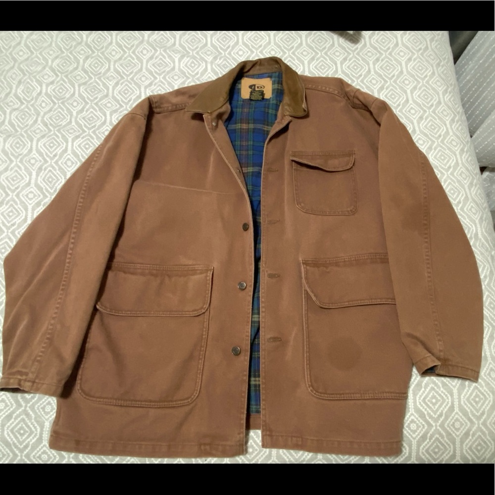 Vintage ID Wear Plaid Lined Jacket